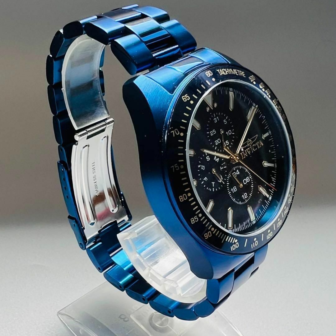 INVICTA - インビクタ 腕時計 INVICTA ブルー ケース付属 新品 メンズ