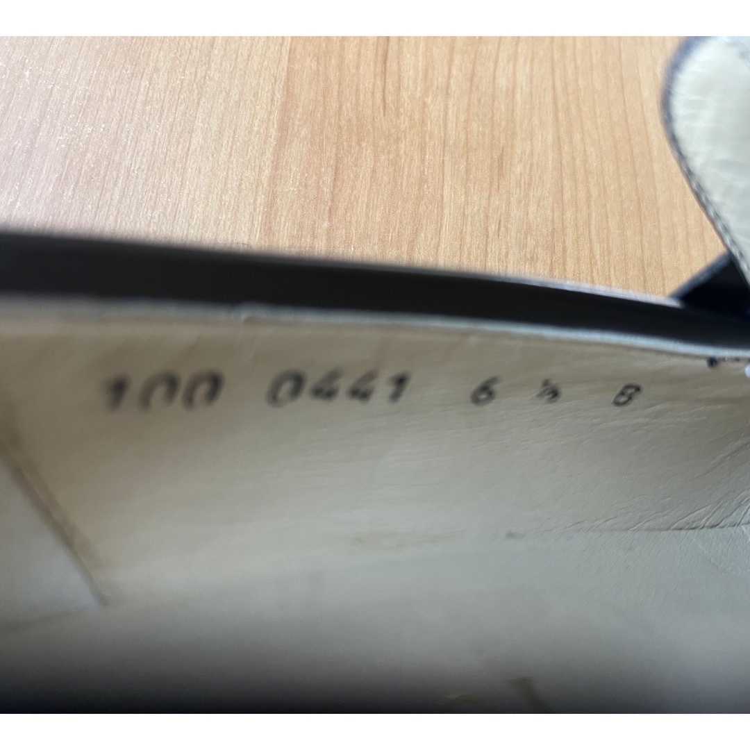 GUCCI グッチ ヒールローファー ブラック 6 1/2 23.5cm 美品 GUCCI グッチ ヒールローファー ブラック 6 1/2 23.5cm 美品