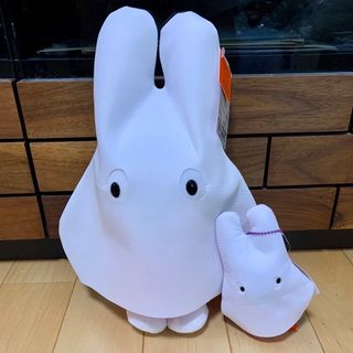 ミッフィー(miffy)のミッフィー SLサイズぬいぐるみ　マスコット　ハロウィンver 　おばけごっこ(ぬいぐるみ)