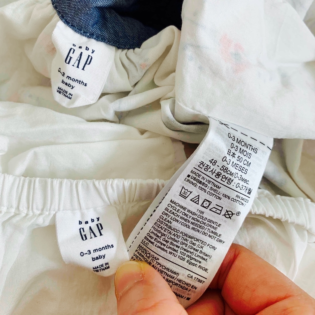 babyGAP(ベビーギャップ)のワンピース　baby GAP キッズ/ベビー/マタニティのベビー服(~85cm)(ワンピース)の商品写真