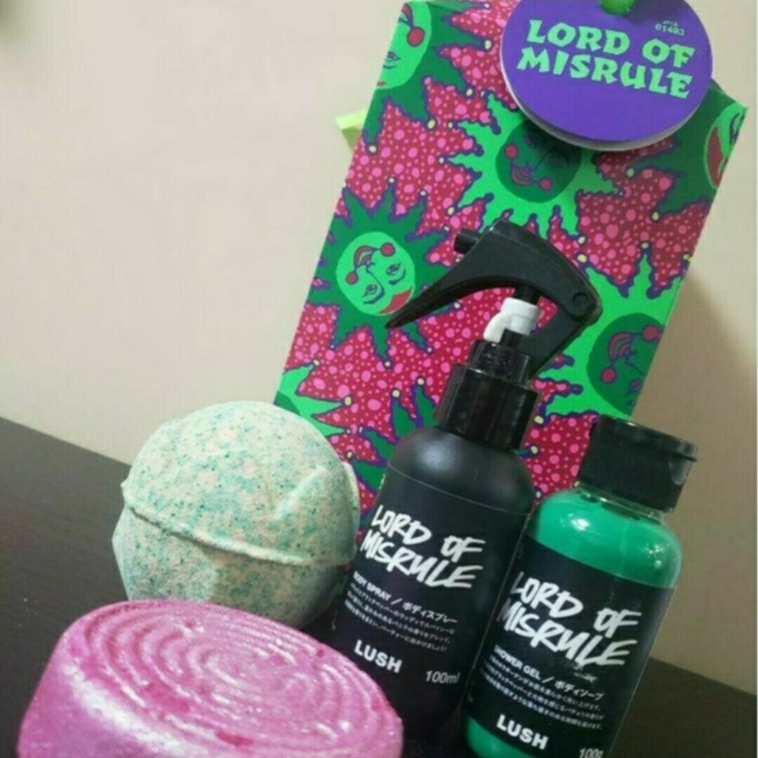 【新品未使用】LUSHロードオブミスルールギフトボックスセット