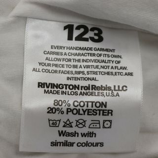 RRR123 RIVINGTON roi Rebis リヴィントンロイレビス BAPTISM SWEAT