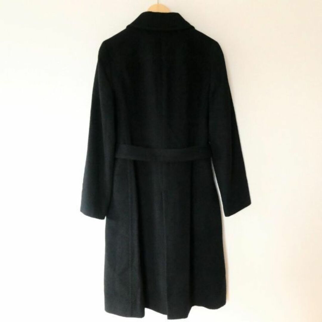 美品 INED カシミヤ100% ステンカラーコート バルマカーンコート-
