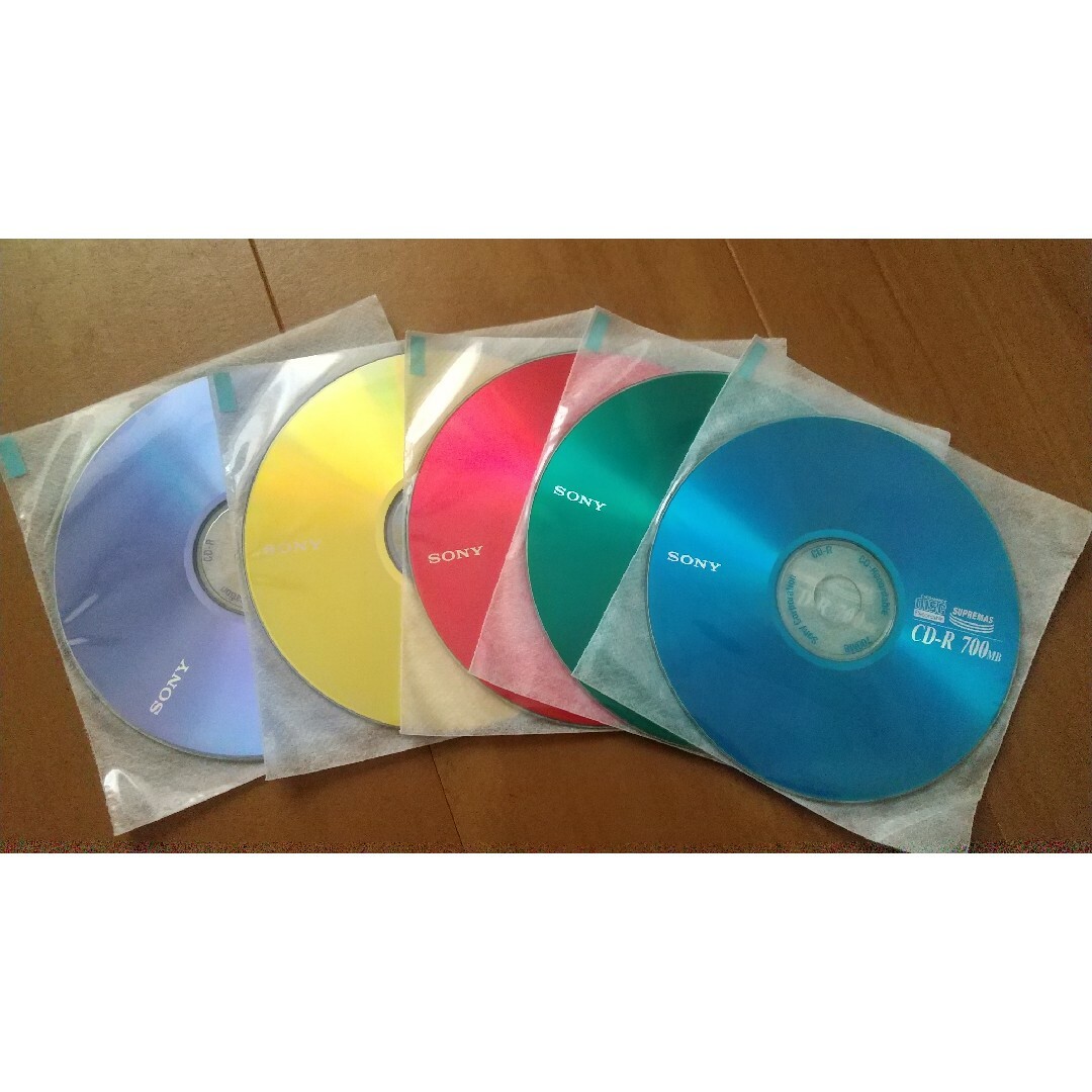 CD-R 5枚セット(Sony) スマホ/家電/カメラのオーディオ機器(その他)の商品写真