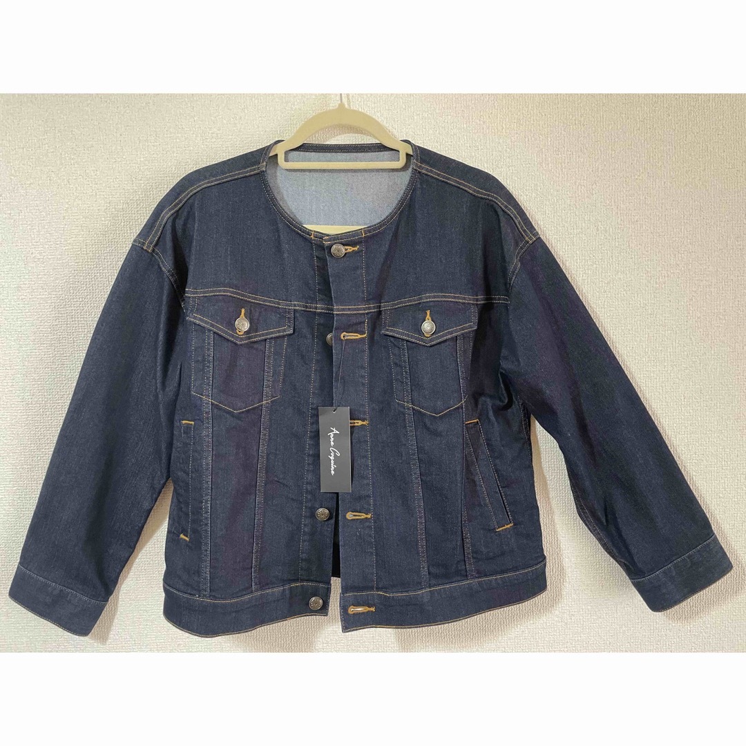 BayBee 新品タグ付き no collar denim JK