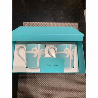 ティファニー(Tiffany & Co.)の【Tiffany&Co】マグカップ　2個セット(グラス/カップ)