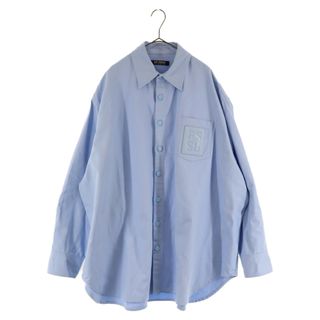 RAF SIMONS ラフシモンズ 23SS OVERSIZED DENIM SHIRT WITH