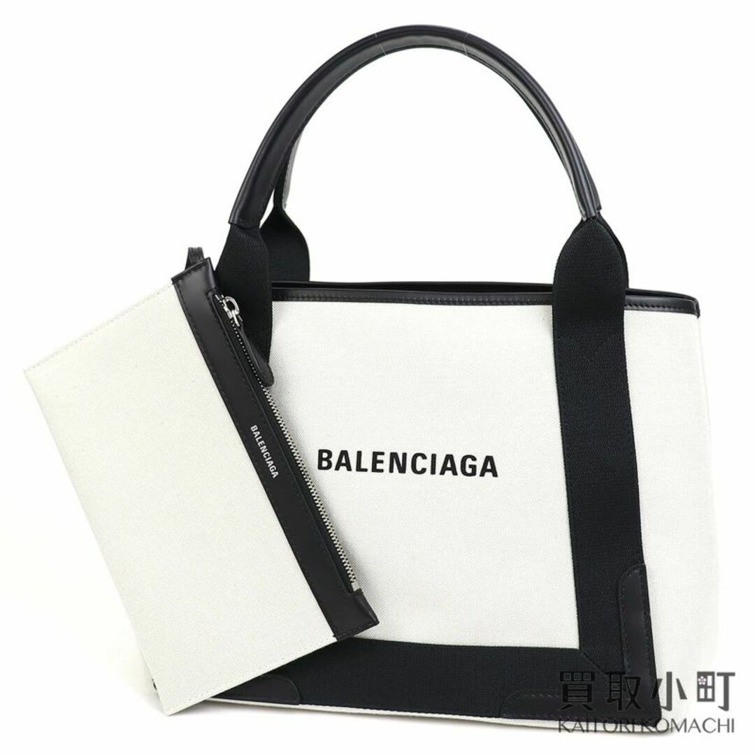 Balenciaga バレンシアガ キャンバス ネイビーカバS トートバッグ ブラック by