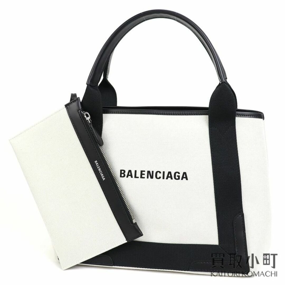 Balenciaga - バレンシアガ【BALENCIAGA】ネイビーカバS トートバッグ 