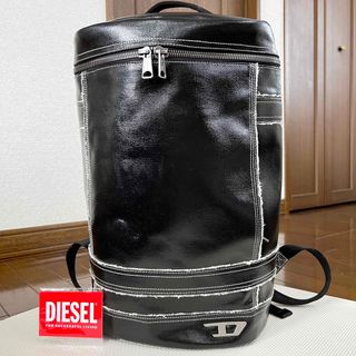 希少✨DIESEL ディーゼル ナイロン×レザー バックパック リュック