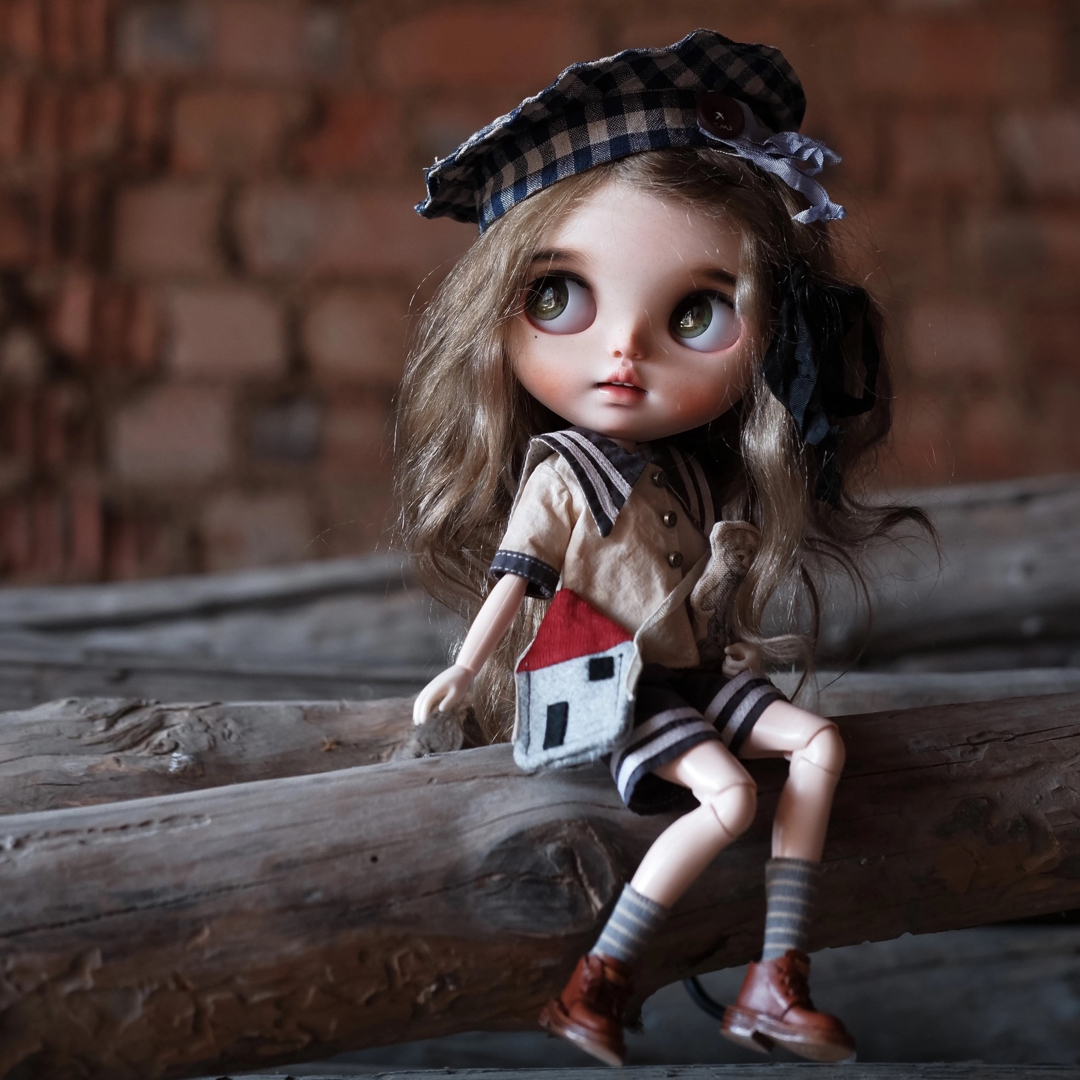 ブライス お洋服 アウトフィット 海外作家製 London LookBook - 人形