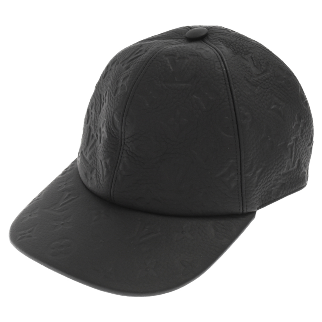 LOUIS VUITTON ルイヴィトン 19SS 1.0 Monogram Leather Cap モノグラムレザー総柄キャップ MP2321 ホワイト