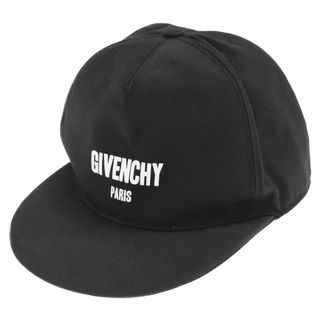 未使用 GIVENCHY ロゴ プリント柄 ベースボール キャップ ブラック ...