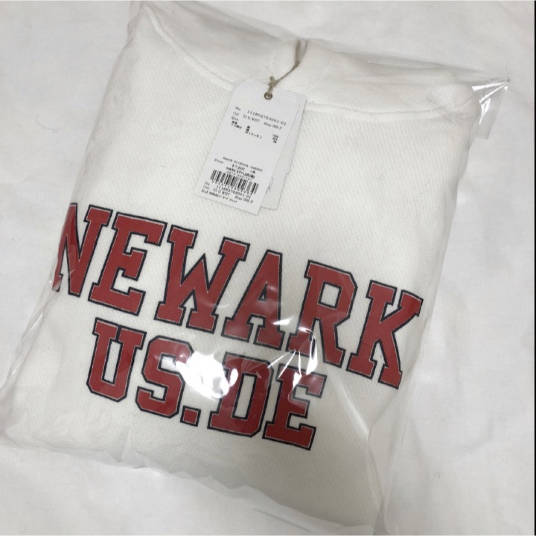 新品 NEWARKロゴルーズスウェット