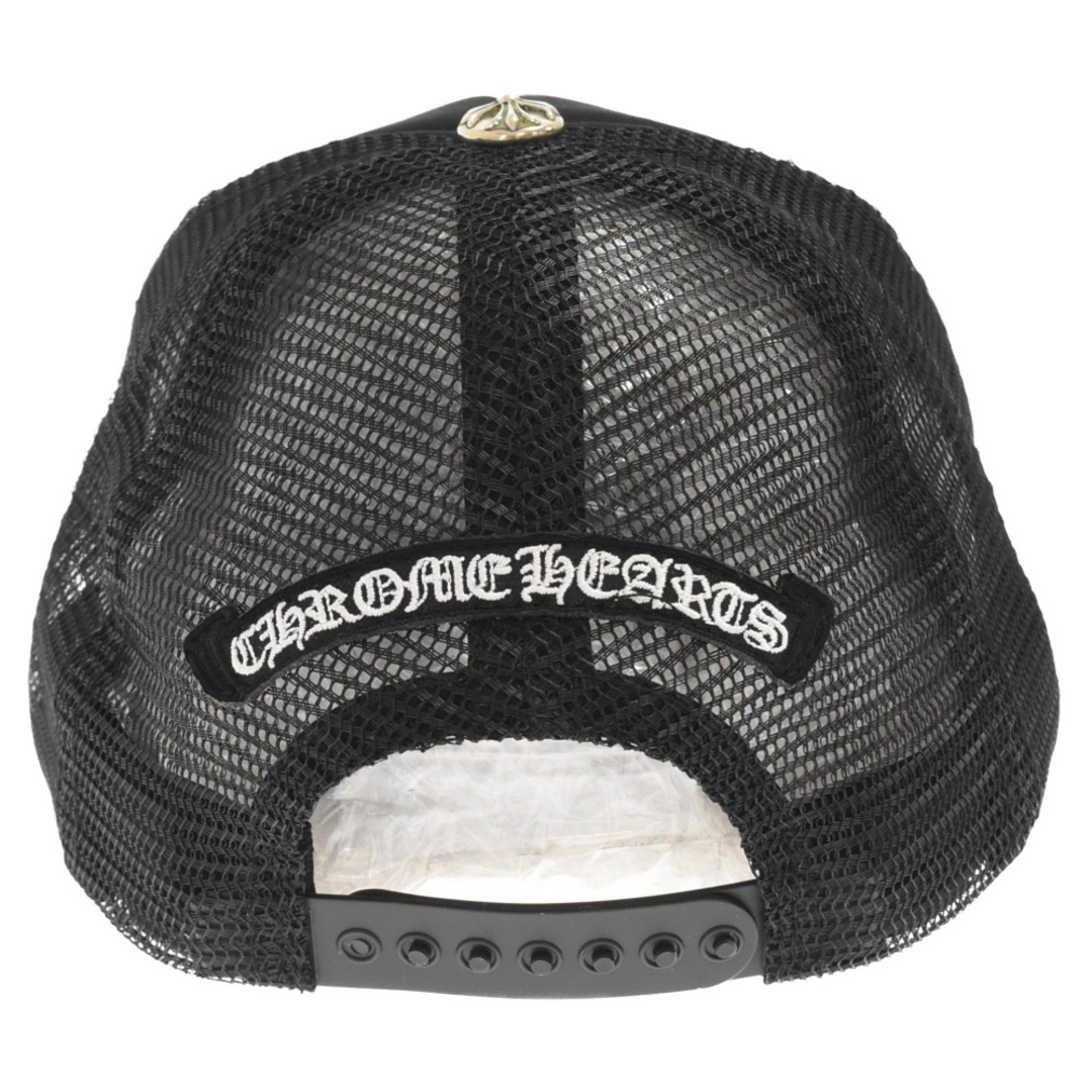 CHROME HEARTS クロムハーツ PPO TRUCKER CAP ANTIプリントスクロールクロスボール付 トラッカー キャップ