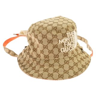 Gucci - GUCCI グッチ 22SS×THE NORTH FACE GG CANVUS BUCKET HAT ザ