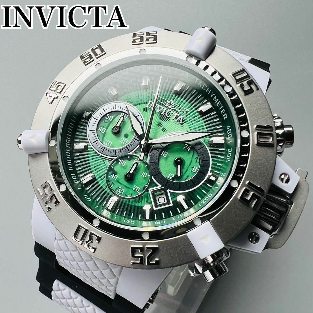 INVICTA - グリーン☆【新品】INVICTA インビクタ サブアクア ノマ3