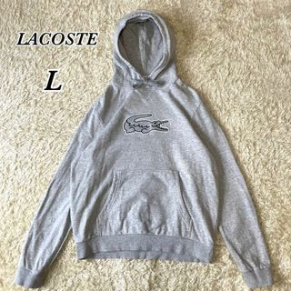 LACOSTE - USA古着 ラコステ ハイネック ジャケット オーバーサイズ 太