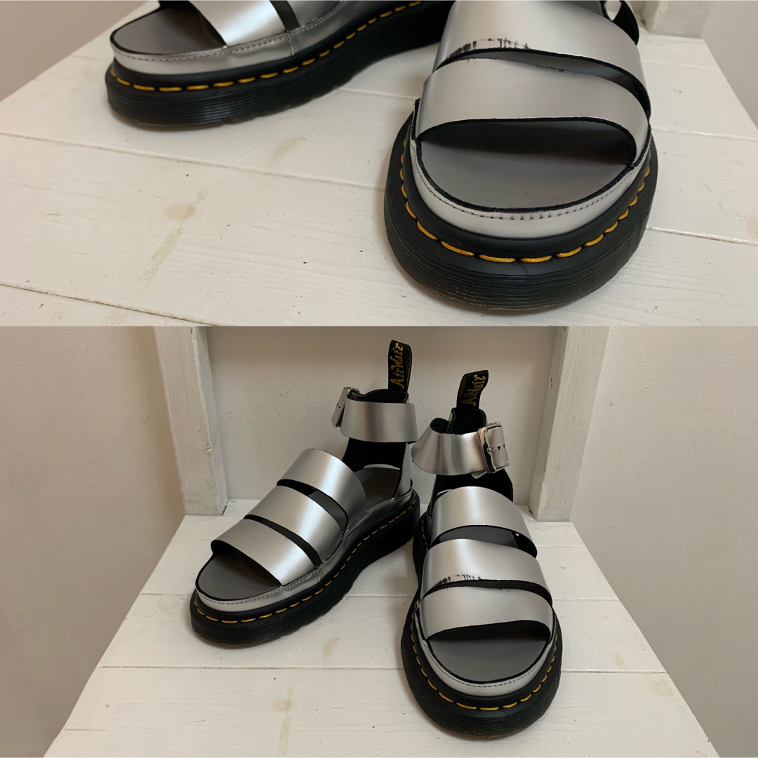 Dr.Martens　CLARISSA　Ⅱ　メタリックサンダル