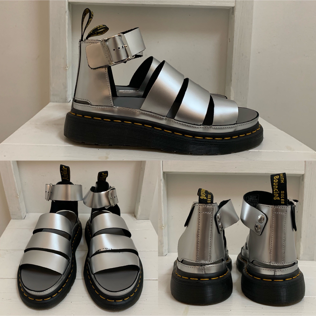 Dr.Martens　CLARISSA　Ⅱ　メタリックサンダル