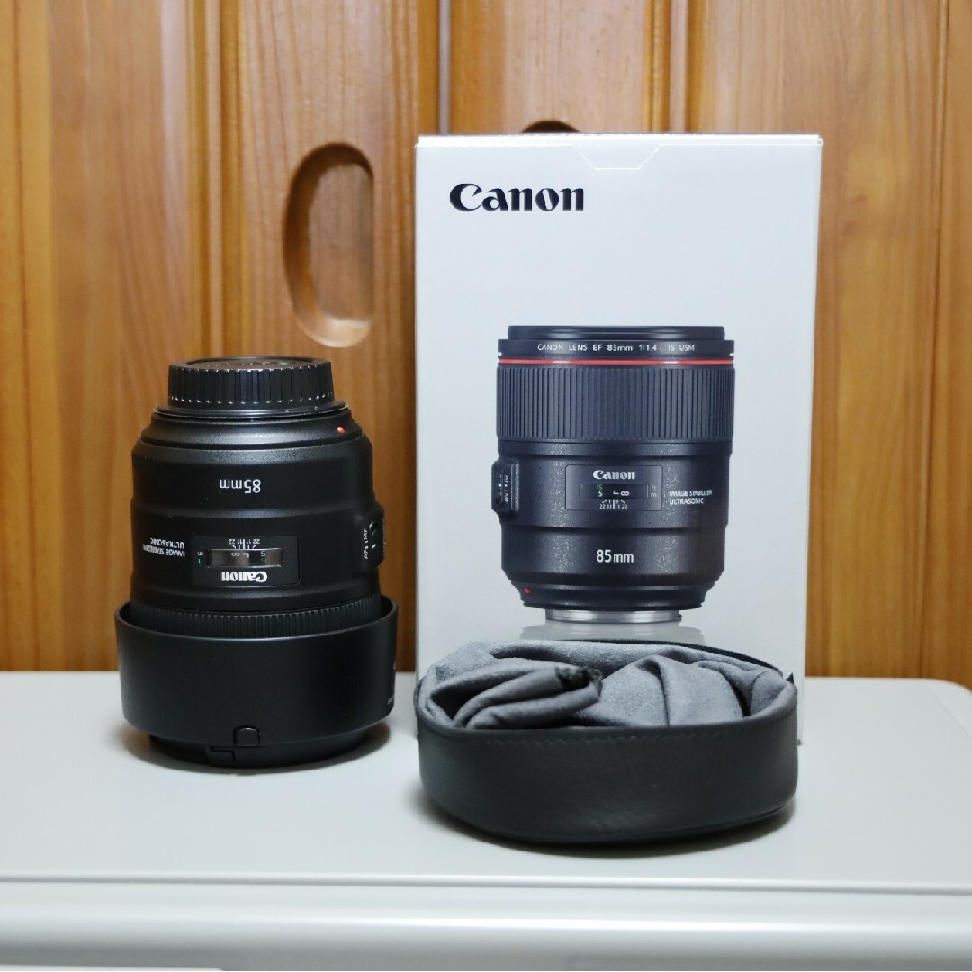 激安 キヤノン 美品 USM IS F1.4L 85mm EF 単焦点 Canon レンズ(単焦点