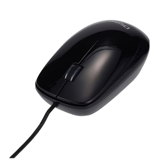 【美品】Digio2 簡単・楽々 光学式3ボタンマウス ブラック(PC周辺機器)