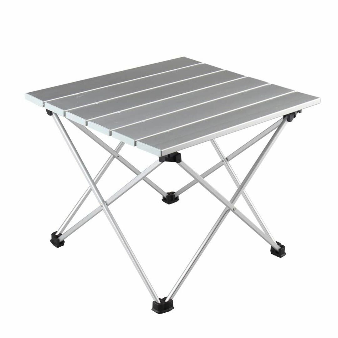 ロールテーブル アウトドアテーブル-創優会 アルミ製折りたたみテーブル 軽量 耐