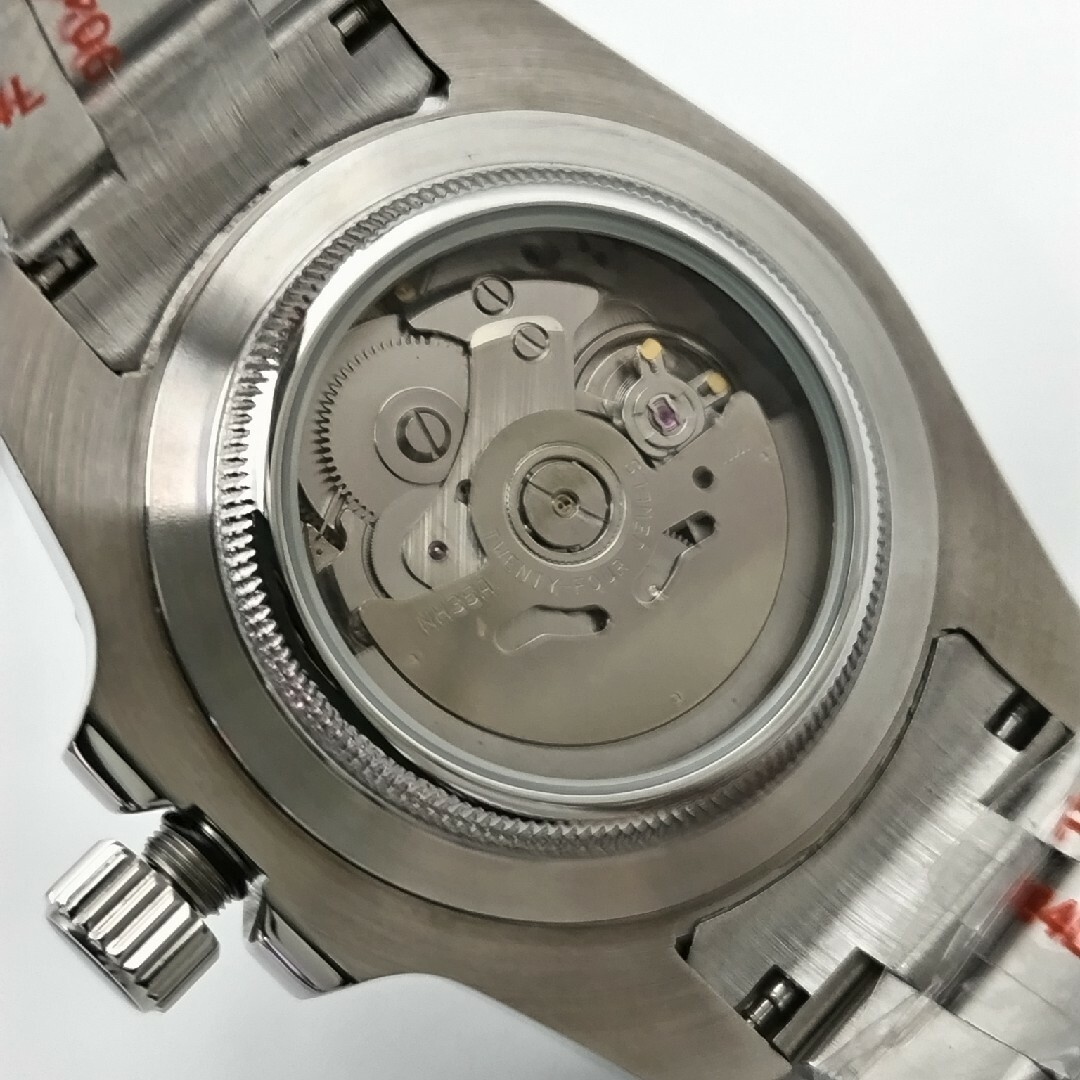 新品カスタムSEIKOMOD 40mmGMT黒茶GS文字盤NH35機械式 メンズの時計(腕時計(アナログ))の商品写真