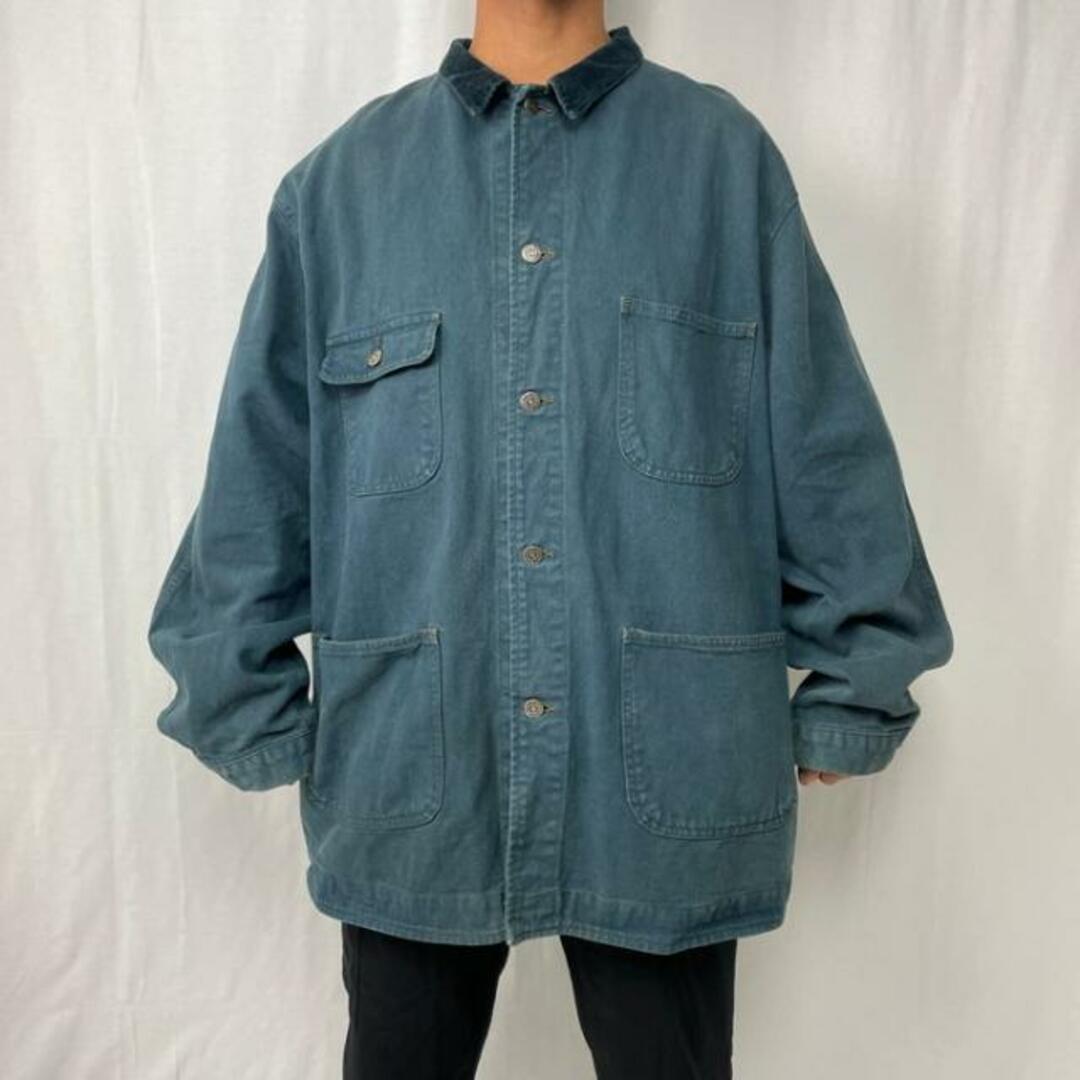 90年代 ARIZONA JEAN CO. カラーデニム カバーオール メンズ2XL相当