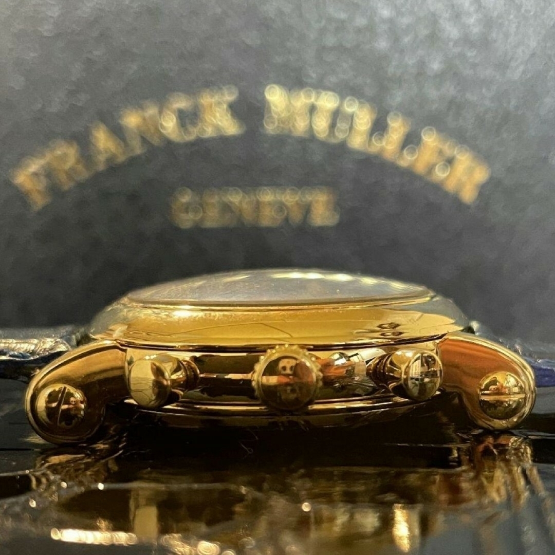 FRANCK MULLER(フランクミュラー)の定価237万円 OH•磨き済み フランク ミュラー K18 金無垢 高級 時計 メンズの時計(腕時計(アナログ))の商品写真