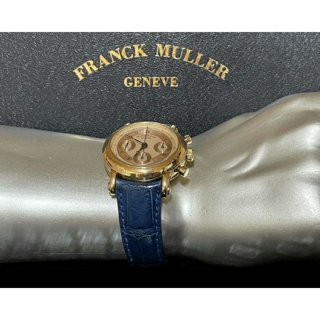 FRANCK MULLER(フランクミュラー)の定価237万円 OH•磨き済み フランク ミュラー K18 金無垢 高級 時計 メンズの時計(腕時計(アナログ))の商品写真