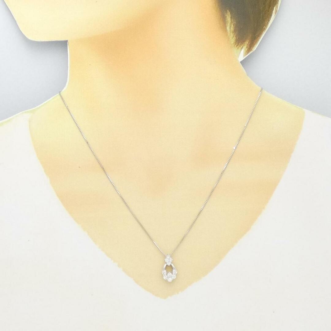 プラチナ ダイヤモンド 0.50ct ネックレス☆ミ