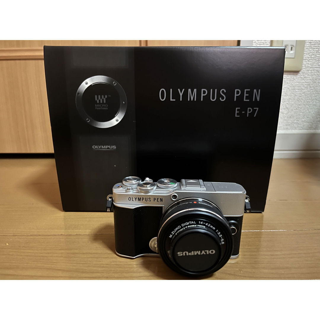 OLYMPUS - 5年間保証付 OLYMPUS PEN E-P7 14-42mm EZレンズキットの