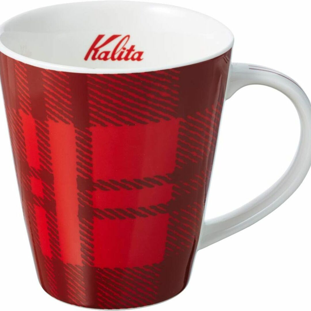 Kalita (カリタ) マグカップ カリタマグ カリタチェック 約300ml