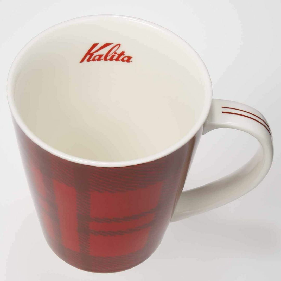 Kalita (カリタ) マグカップ カリタマグ カリタチェック 約300ml
