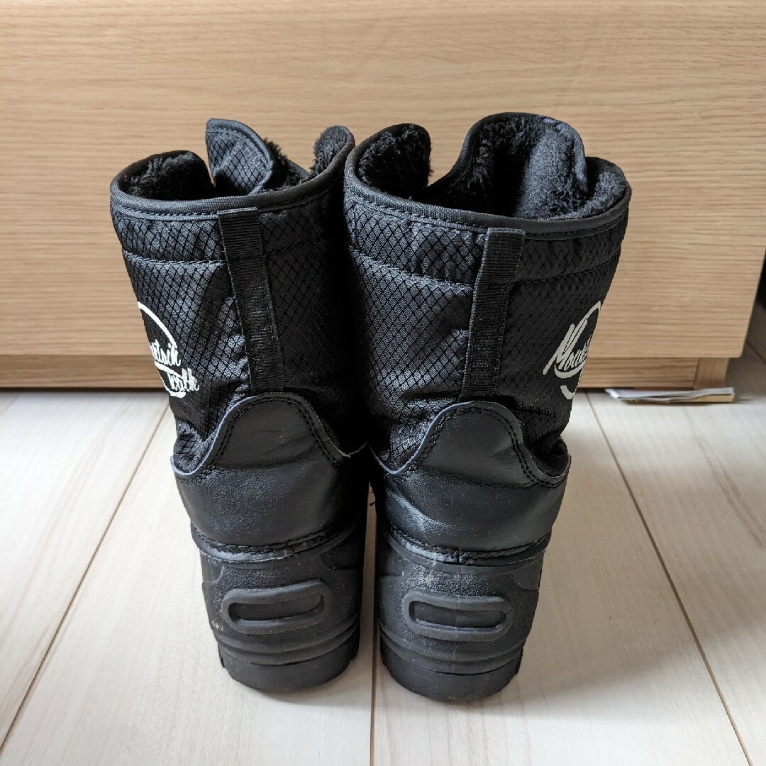 スノーブーツ　黒　サイズ21センチ キッズ/ベビー/マタニティのキッズ靴/シューズ(15cm~)(長靴/レインシューズ)の商品写真