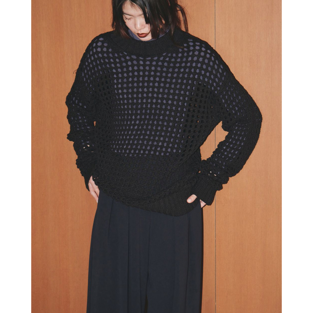 TODAYFUL(トゥデイフル)の【しずる様専用】TODAYFUL  Square Mesh Knit レディースのトップス(ニット/セーター)の商品写真