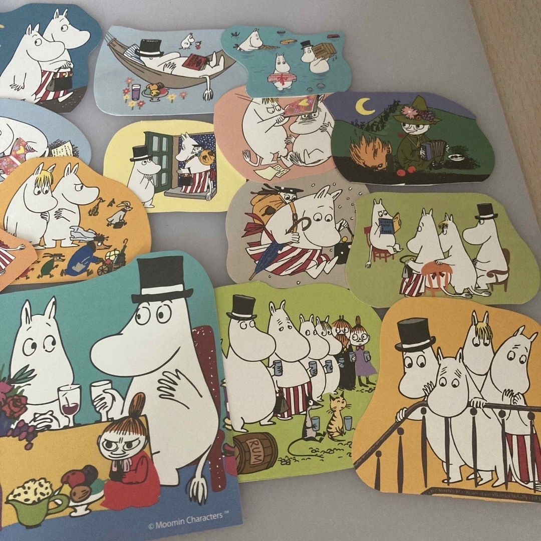 MOOMIN(ムーミン)のムーミン　切り抜き ハンドメイドの素材/材料(その他)の商品写真