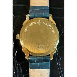 美品 レア Loyal H＆Co K18 金無垢 時計 パワーリザーブ スイス製