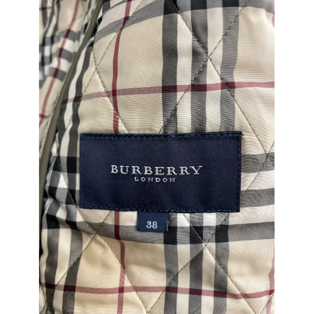 BURBERRY(バーバリー)のBURBERRY LONDON バーバリーロンドン ノバチェック キルティングジャケット 38 中古 ４ レディースのジャケット/アウター(その他)の商品写真