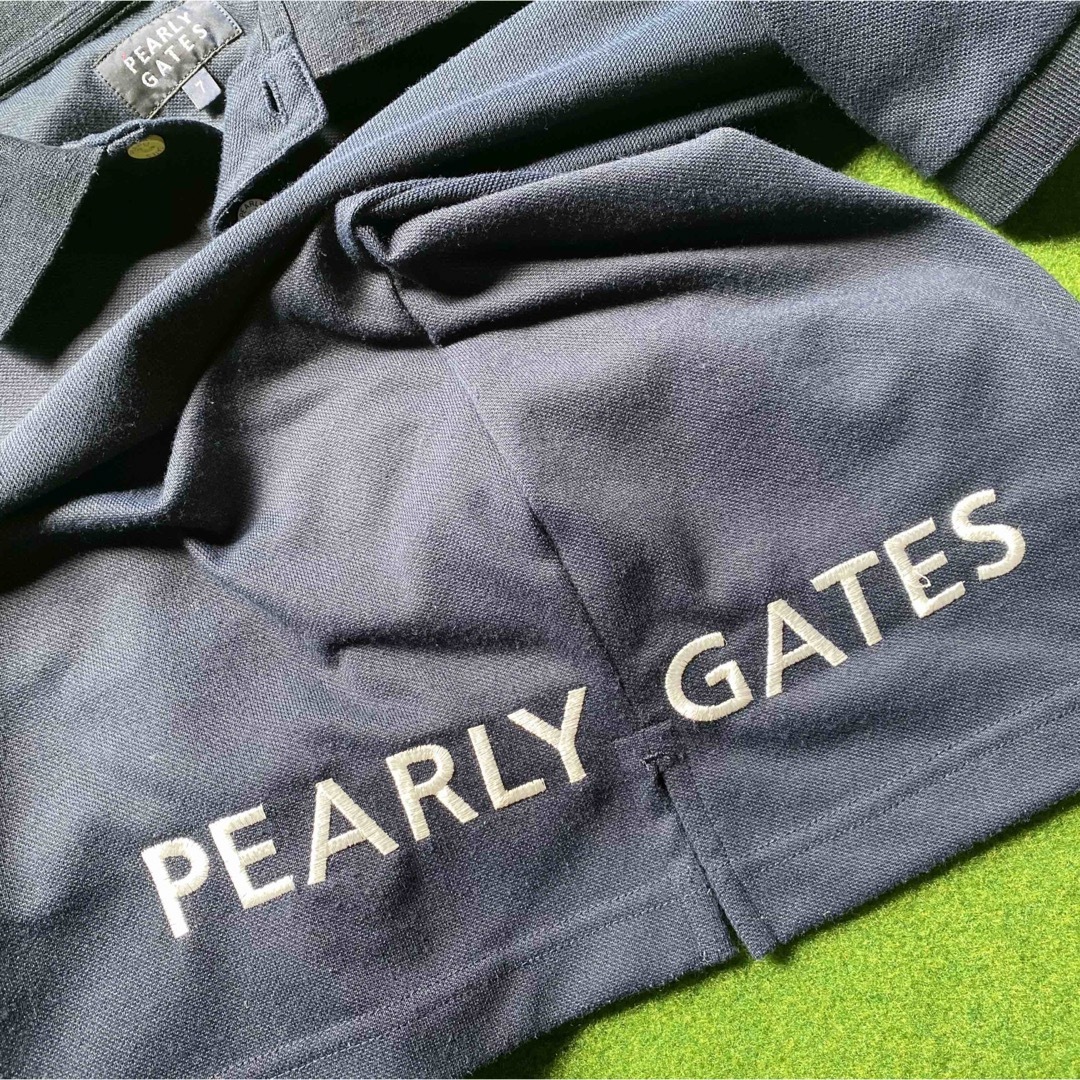 PEARLY GATES(パーリーゲイツ)の【PEARLY GATES】パーリーゲイツ　ゴルフウェア　希少サイズ　7(3L) スポーツ/アウトドアのゴルフ(ウエア)の商品写真