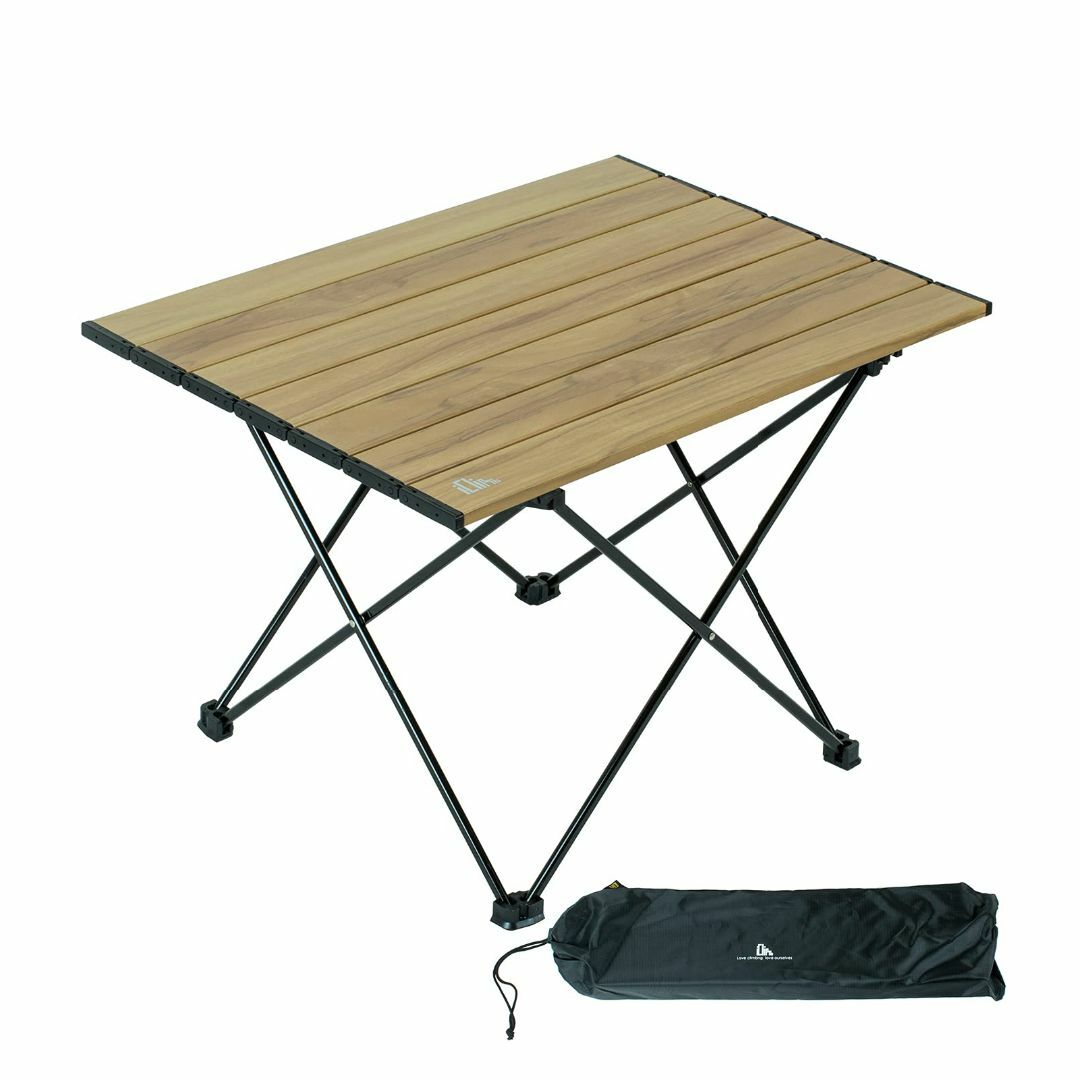 スポーツ/アウトドアiClimb アウトドアテーブル ミニローテーブル キャンプ テーブル 折畳テー