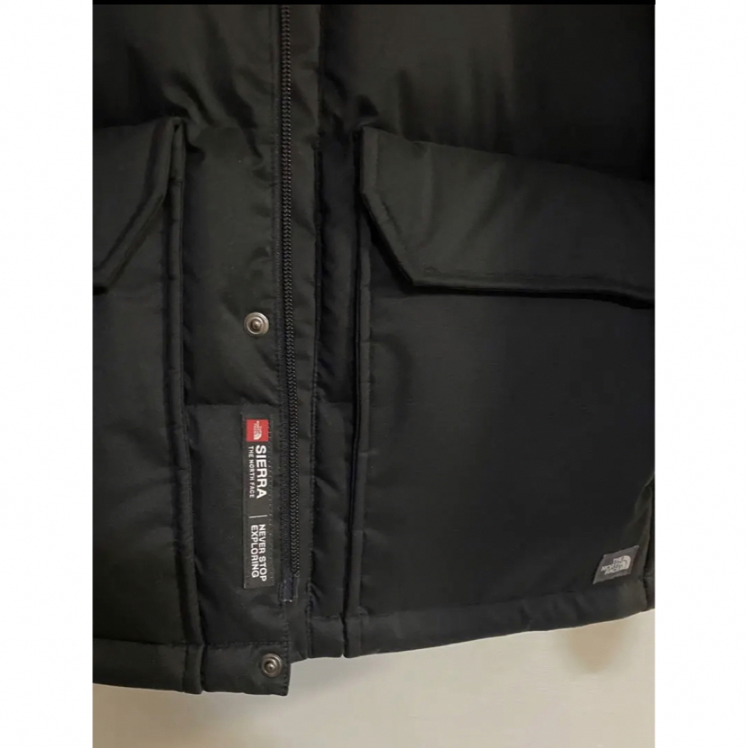 THE NORTH FACE(ザノースフェイス)の圧倒的人気❗️ノースフェイス　シエラ　ダウンジャケット　ブラック レディースのジャケット/アウター(ダウンジャケット)の商品写真