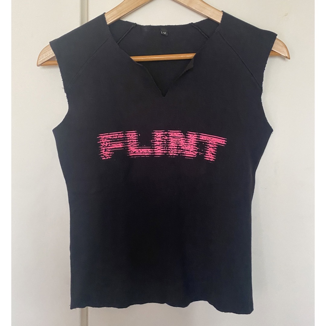 レア　FLINT バンドTシャツ （キース・フリント） メンズのトップス(Tシャツ/カットソー(半袖/袖なし))の商品写真