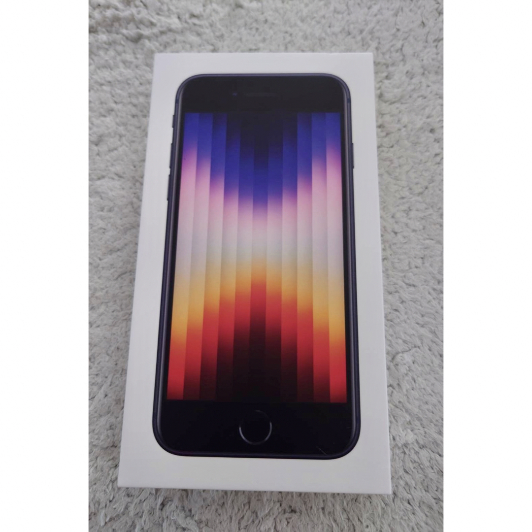 Apple - iPhone SE (第3世代) ミッドナイト 64 GB SIMフリーの通販 by