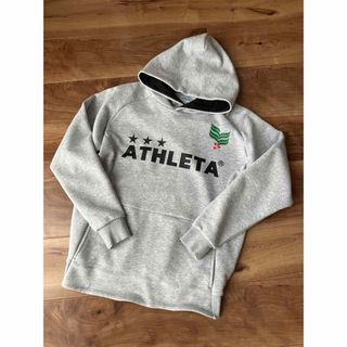 アスレタ(ATHLETA)のATHLETA アスレタ スウェットパーカー グレー 150 パーカー (Tシャツ/カットソー)