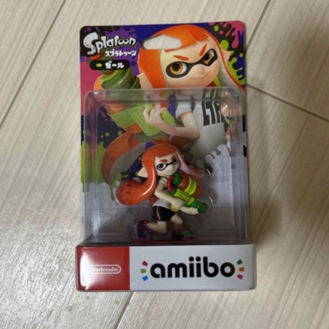 スプラトゥーンamiibo ガール（オレンジ） 新品未使用