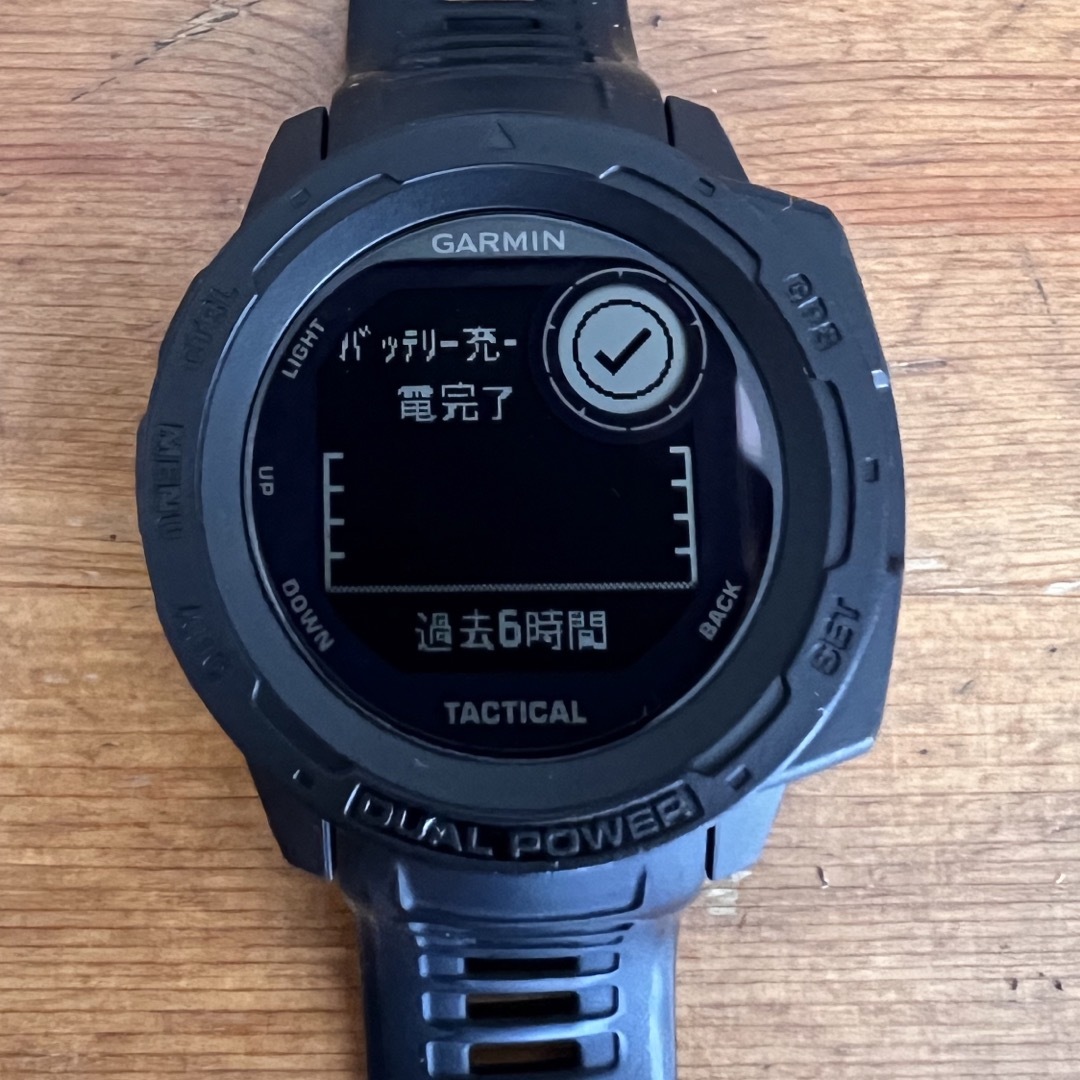 GARMIN(ガーミン)のGARMIN INSTINCT DUAL POWER メンズの時計(腕時計(デジタル))の商品写真