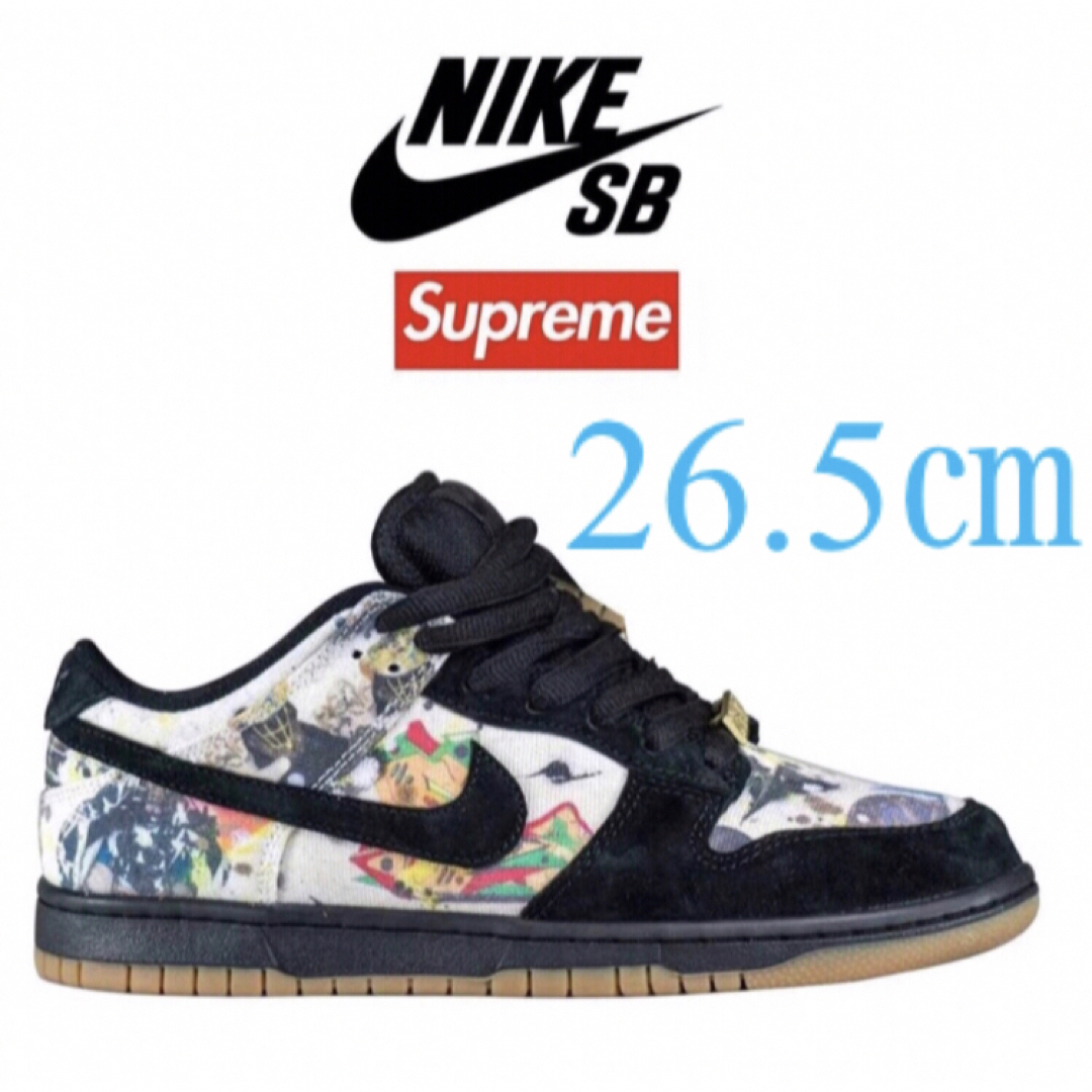 Supreme Nike SB Rammellzee Dunk 26.5
