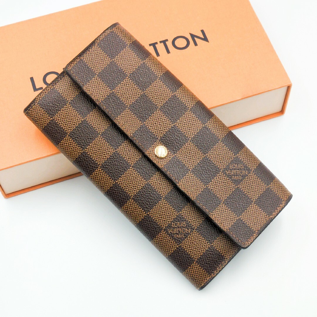 極美品✨Louis Vuitton ✨ダミエ ポルトフォイユ サラ